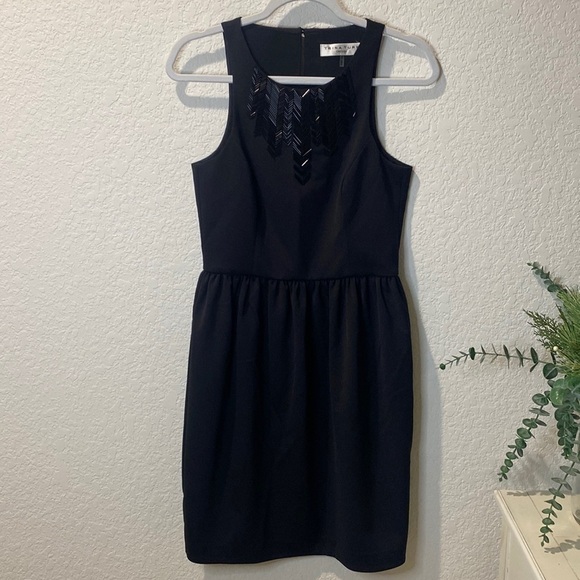 Trina Turk Little Black Dress - Size 6 - Picture 1 of 11